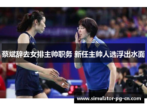 蔡斌辞去女排主帅职务 新任主帅人选浮出水面